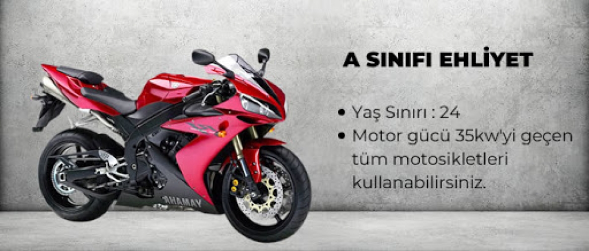 A Sınıfı (Motosiklet) Ehliyeti